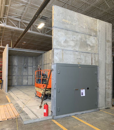 Large GSA Vault Installation
